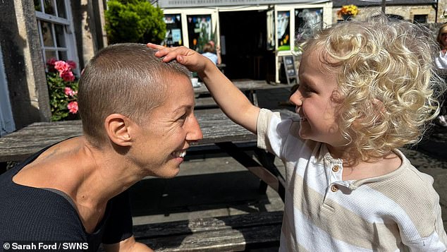 She was heartbreakingly diagnosed with stage 4 blood cancer in February 2024, when she pledged to do everything she could to be a fit and healthy mum to her son