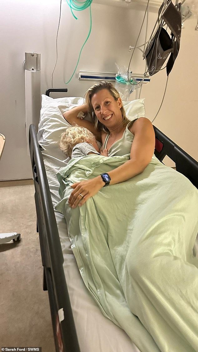 Sarah first started suffering hay fever like symptoms back in May 2023, but didn't think much of it