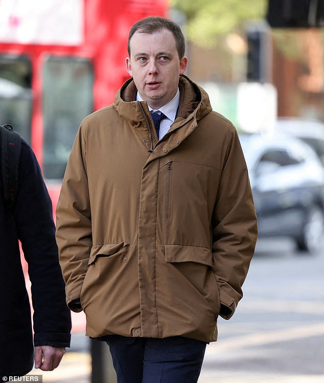 Mr Cash and Mr Berry (pictured)  were charged with breaching the Official Secrets Act on April 22 last year