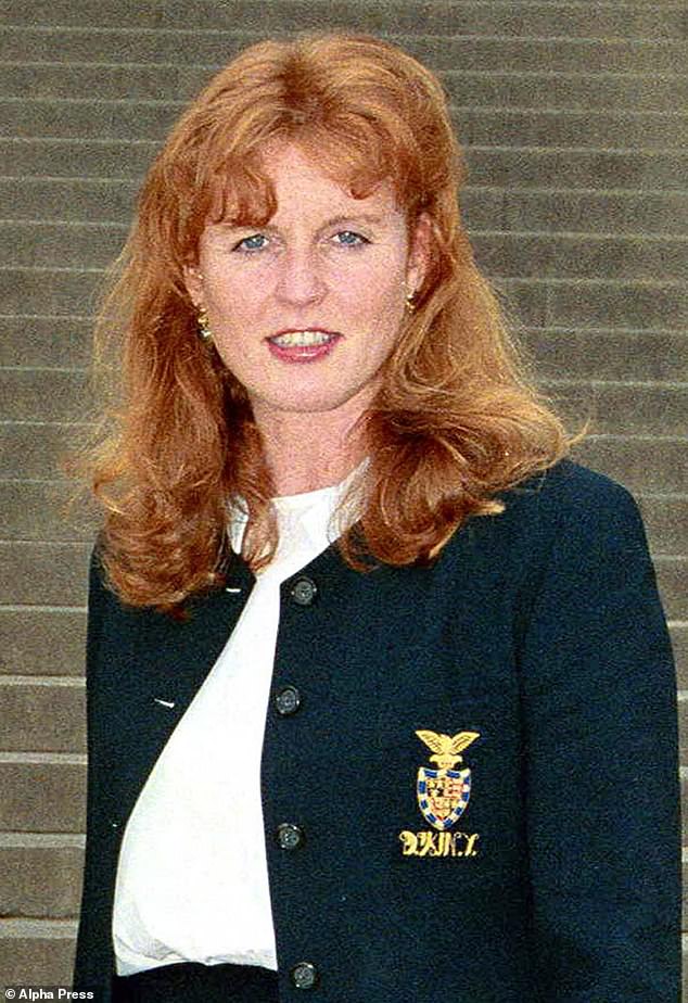 And she¿s handing her fee to charity because she is so appalled by Fergie¿s (pictured in Washington DC) links to the late paedophile financier Jeffrey Epstein