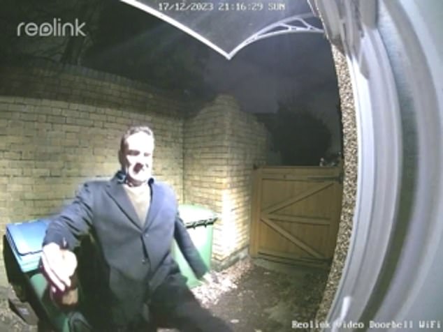 Things came to head on December 17, when Chads kept ringing Grace. At 9.15pm, Chads turned up at Grace¿s flat, kicking and hammering the front door, before breaking in by smashing a window