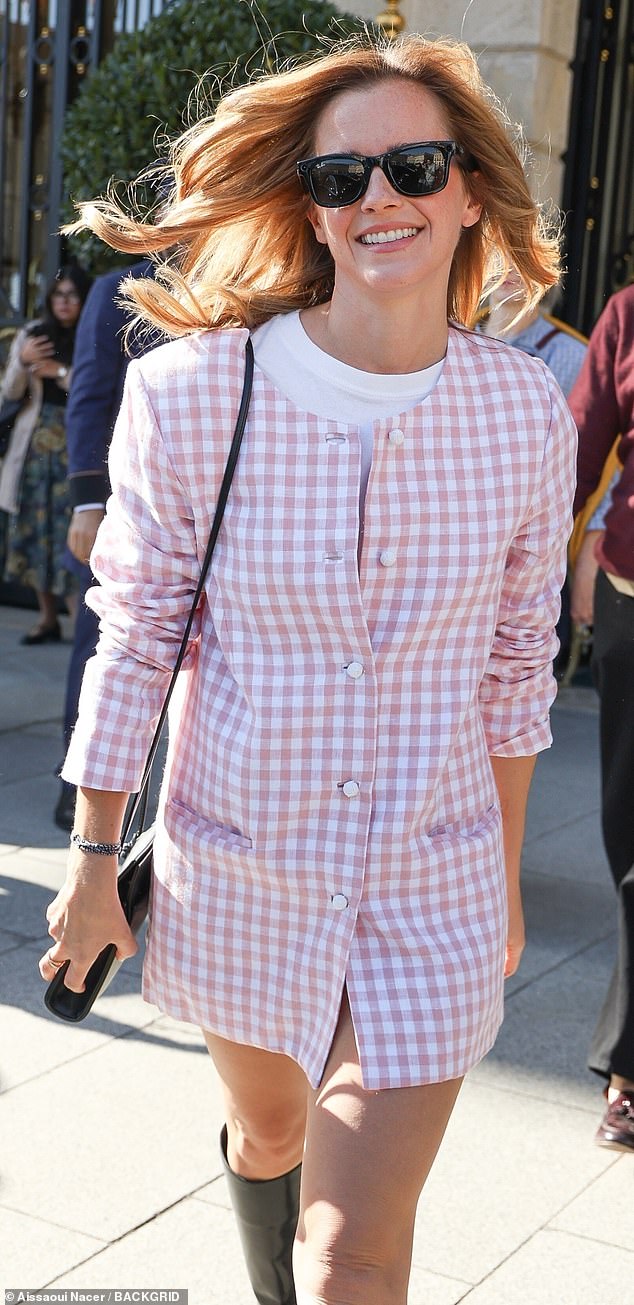 Watson is at the centre of a bitter long running fued with her Harry Potter mentor JK Rowling over their very different views on trans and women's rights