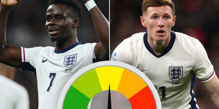 England player ratings: Elliott Anderson already part of Three Lions furniture as Morgan Rogers back to brilliant best
