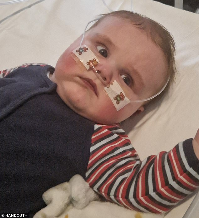 One-year-old Ollie was diagnosed with pulmonary atresia with ventricular septal defect and major aortopulmonary collateral arteries (PA-VSD MAPCAs), a condition that means his arteries are too small