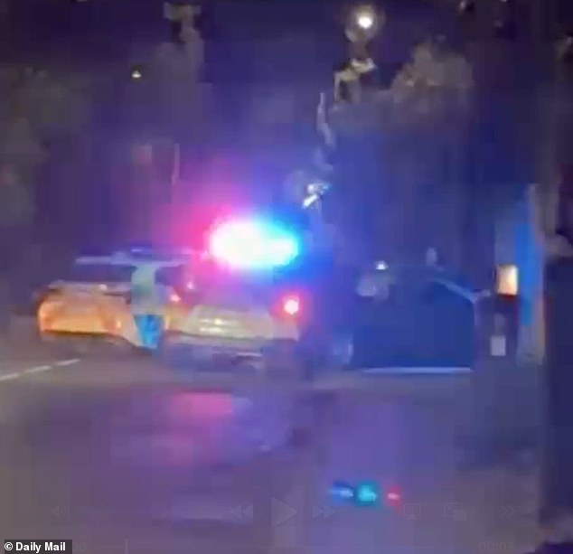 Officers rushed to the scene of the last report of 'a burglary in progress' in Chigwell and arrived to find a vehicle had just made off from the scene - before it was then dumped