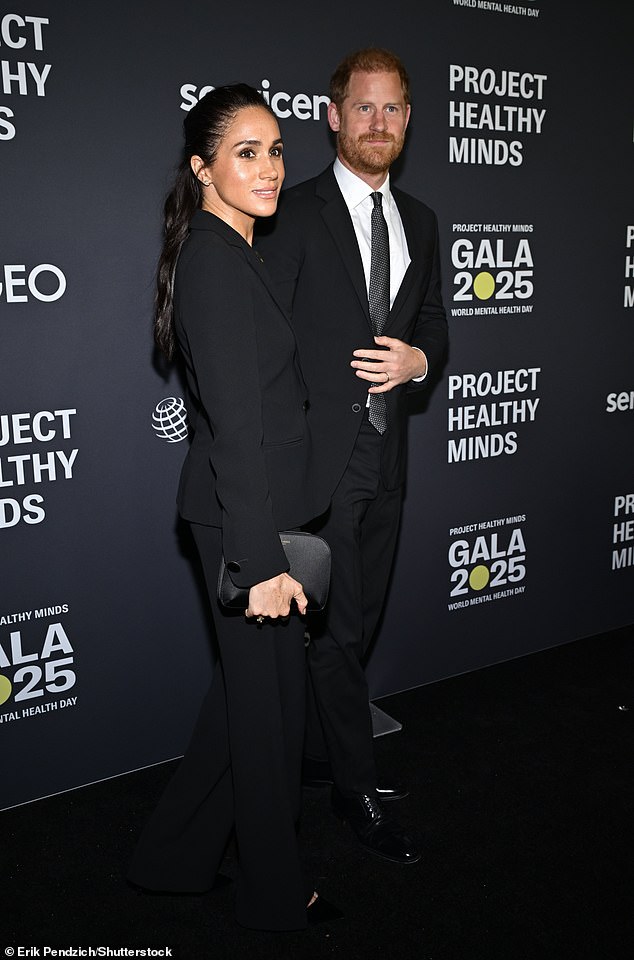 The prince is described on the non-profit start-up company's website as 'a humanitarian, mental health advocate, environmentalist, and military combat veteran'