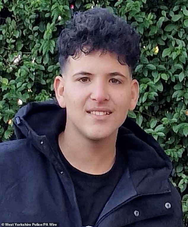 Ahmad (above) had fled war-torn Syria for Britain in the hope of a safer life before he was killed