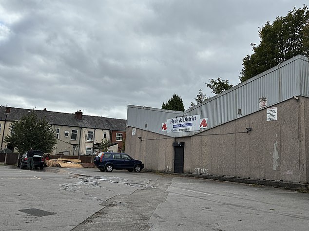 The unassuming Hyde and District Boxing Gym, where Hatton honed his skills after taking up the sport to help him fight bullies