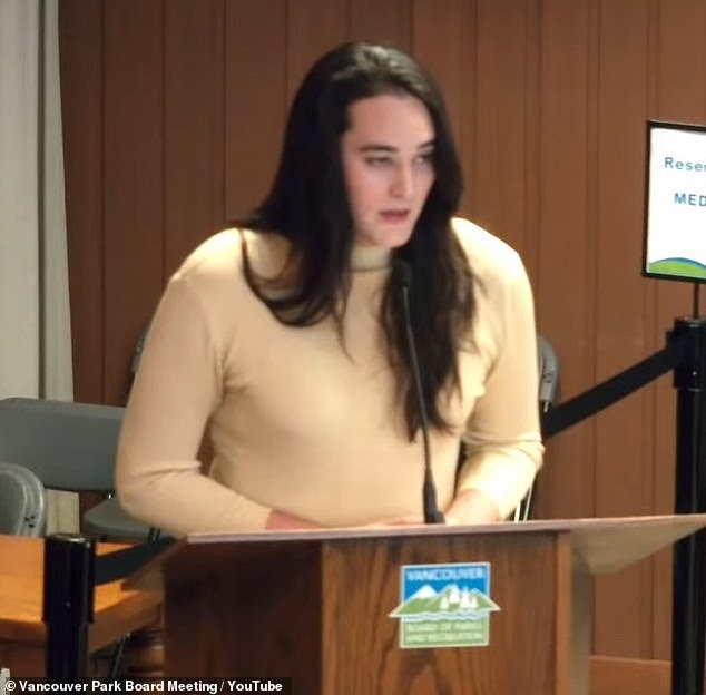 Ky Sargeant, a representative from the queer organization Qmunity, also addressed the commissioners