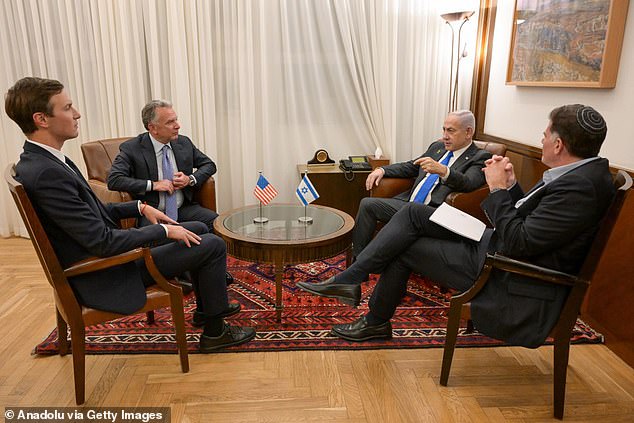 After Witkoff and Kushner's spoke to Netanyahu, the Israeli leader agreed to begin phase one of Trump's broader peace plan