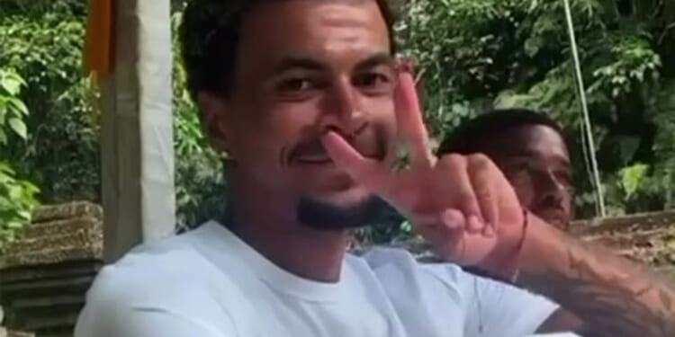 Dele Alli, 29, posts rare social media update after being AXED by Como as he enjoys holiday & trains in Bali