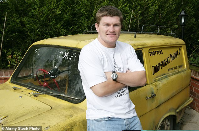 Ricky Hatton owned a yellow Reliant Robin van from the TV comedy Only Fools and Horses