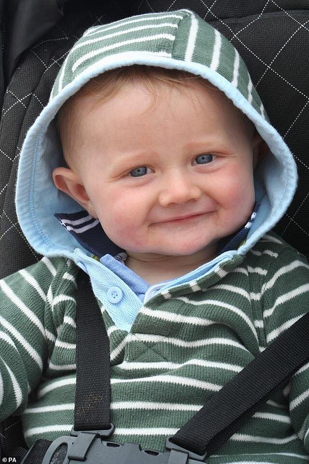 George Burke who died aged one year, one week and one day on February 22, 2012