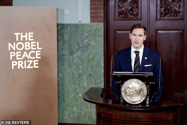 Frydnes today suggested that Donald Trump did not receive the prize because he was not the most deserving candidate