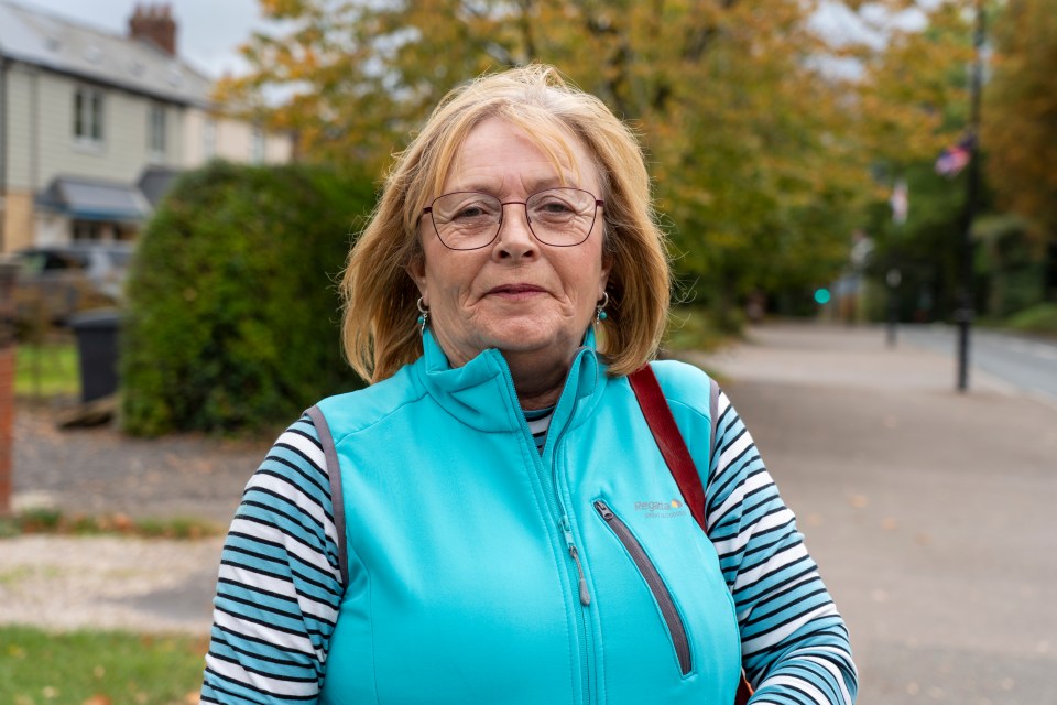 Pat Meyn, 66, former Met Police.