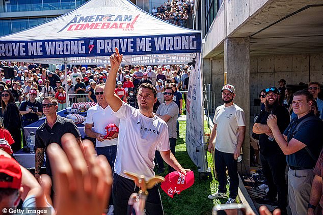 Kirk, 31, was murdered while speaking to students at Utah Valley University in September