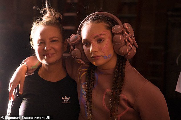 Sia's 2021 directorial debut Music with Maddie Ziegler (R)