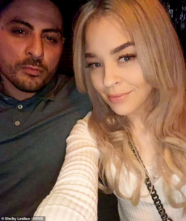 London woman Shelby Laidlaw found her abusive ex Hassan Mehmet (left) was snooping on her using a hacked Amazon Alexa smart speaker