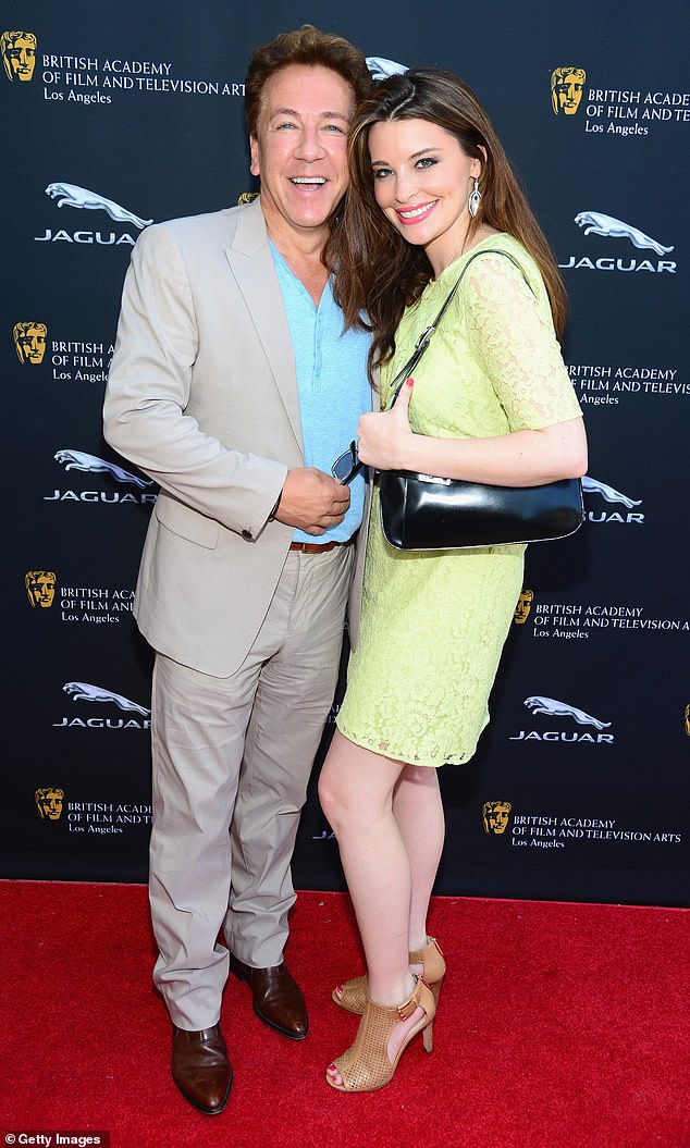 The Strictly Come Dancing star quietly split from ex-wife Brianna Deutsch in 2018, after seven years together (pictured together in 2014)