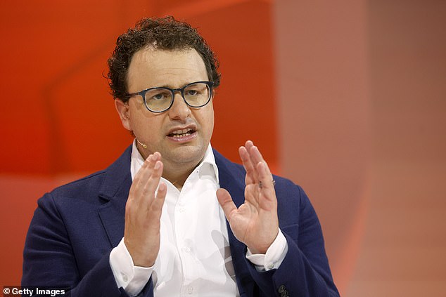 CEO and founder of AI firm Anthropic, Dario Amodei (pictured), predicted in an essay that AI would become superintelligent by 2025