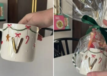 'Great for teachers' people rave over 'cute' Christmas present idea that uses £3.50 B&M buy - and it gives luxury vibes