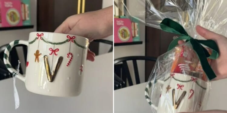 'Great for teachers' people rave over 'cute' Christmas present idea that uses £3.50 B&M buy - and it gives luxury vibes