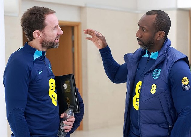 Hasselbaink was part of Gareth Southgate's coaching staff at the last Euros