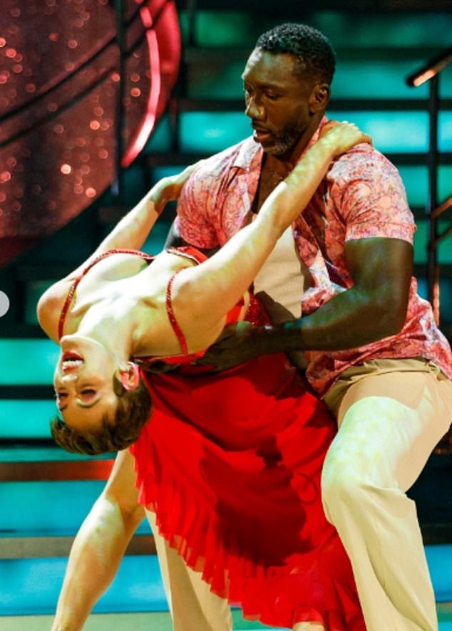 Hasselbaink is doing well on Strictly Come Dancing after his daughters persuaded him to do it