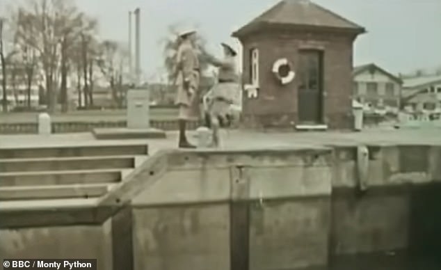 Palin, 82, had been shooting his Channel 5 documentary in the troubled South American country when he found himself in hot water