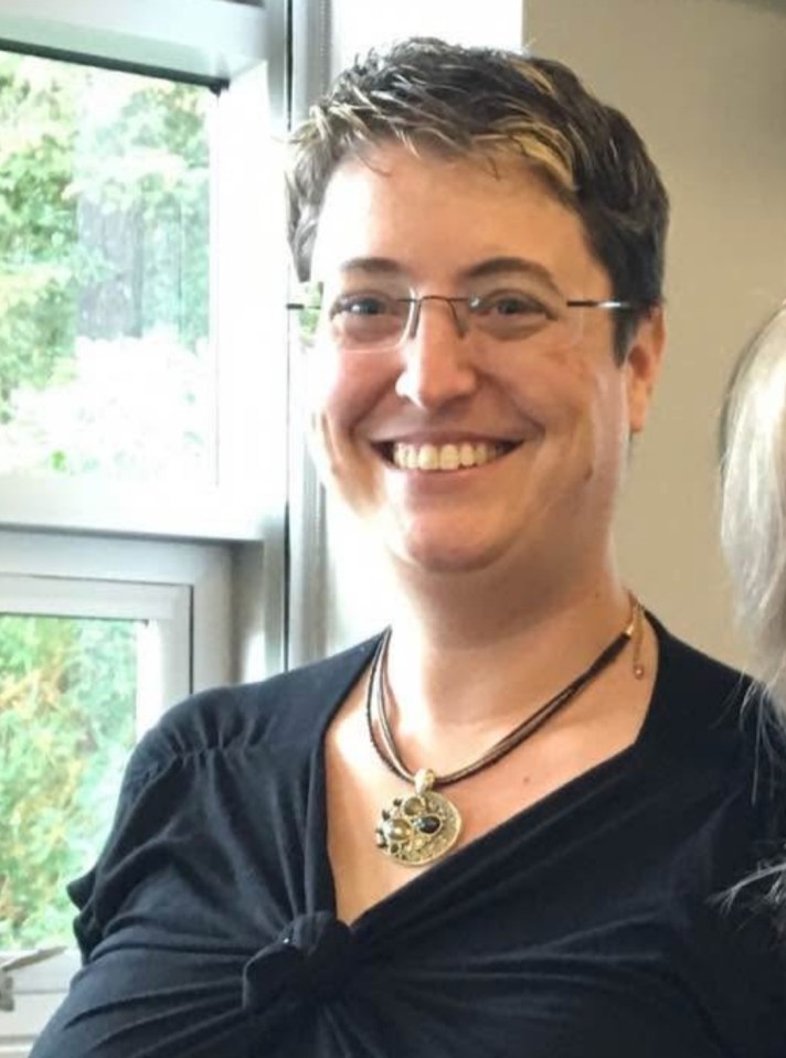 Cindy Buckshon smiling.