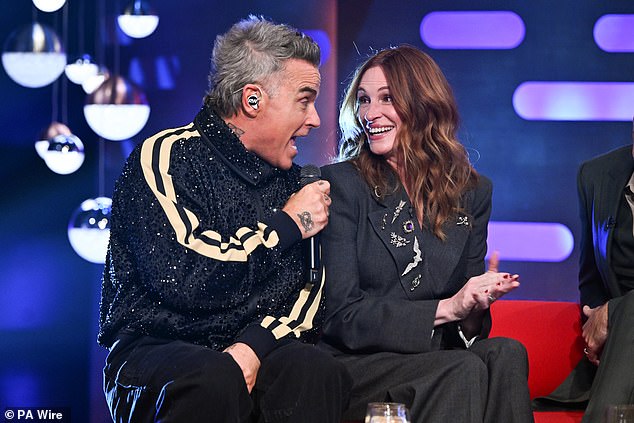 Admitting that he once watched Pretty Woman six times in a row, Robbie recalled how the film, which Julia starred in, had 'inspired him'