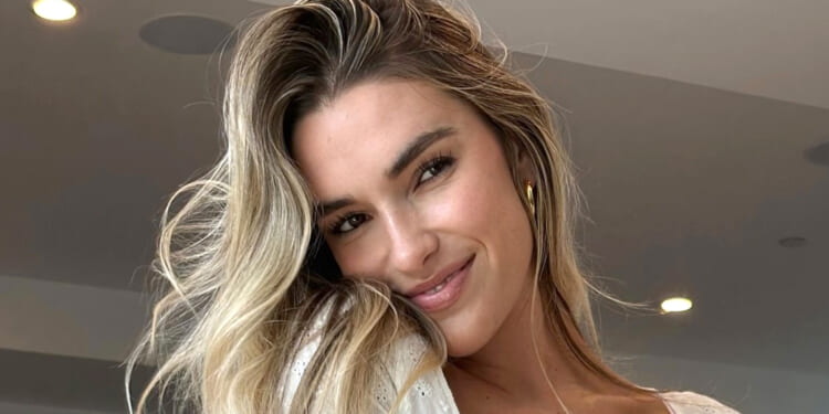 World’s sexiest volleyball star Kayla Simmons nearly bursts out of risque outfit & fans say 'you're so hot it annoys me'