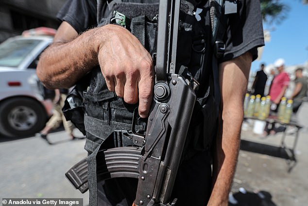 alestinian police resume their duties to maintain security and regulate traffic across Gaza City, Gaza, following the ceasefire, on October 11, 2025