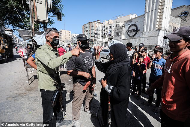 The fighting has killed tens of thousands of Palestinians and displaced around 90 percent of the Gaza population