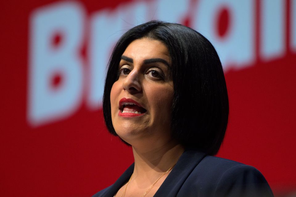 Shabana Mahmood MP, Home Secretary, addresses the Labour Party conference.