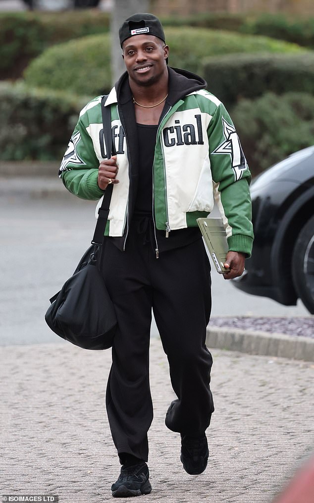 Harry Aikines-Aryeetey was all smiles