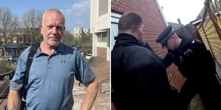 Great granddad who was tasered and punched by cops forcing their way into his home says he is SUING force