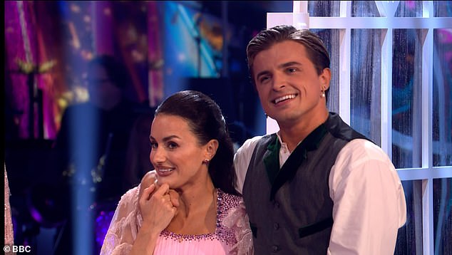 The former Love Island star - who has faced backlash for having dance experience prior to the show - was delighted by her score as she jumped for joy with Nikita