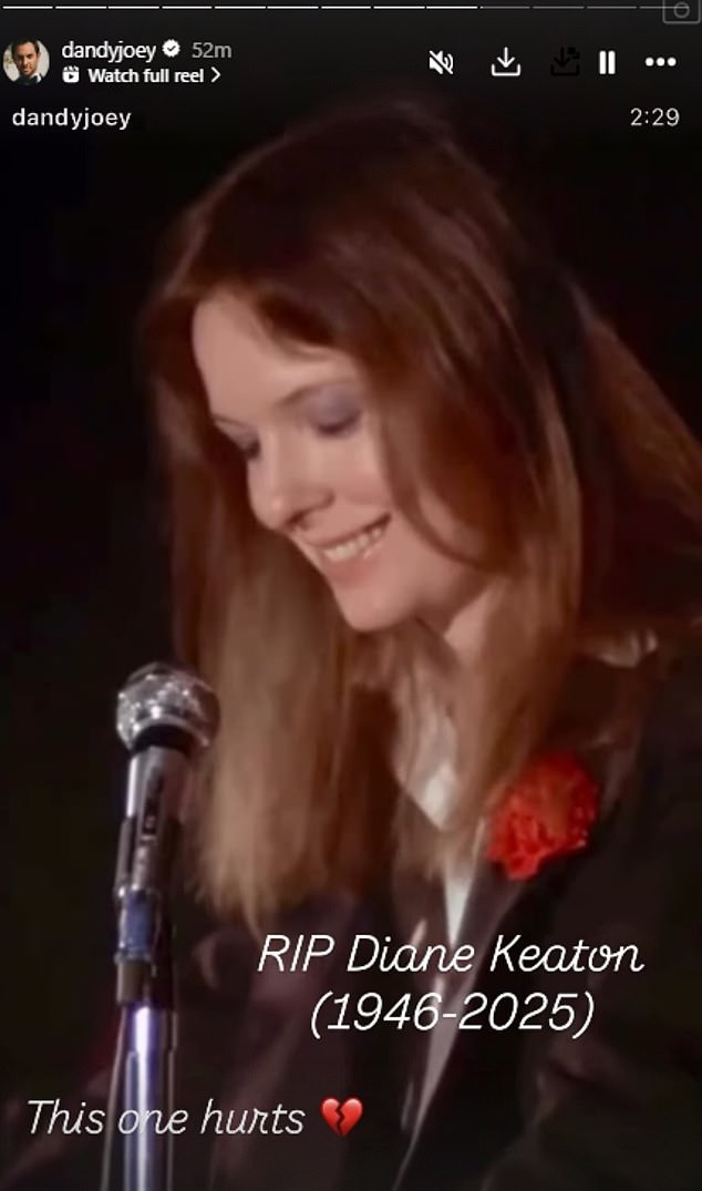 Film director Joey Kuhn expressed his heartbreak over the news as well