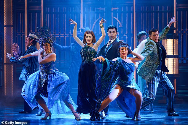 The Welsh dancer and actress as Jordan Baker in The Great Gatsby at the London Coliseum