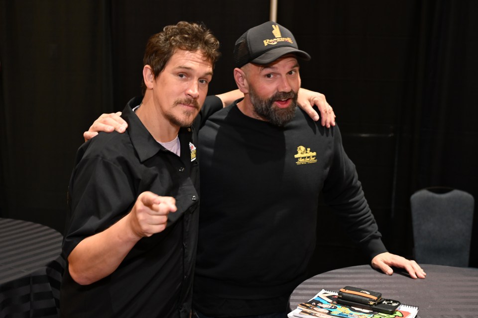 Jason Mewes and Ethan Suplee attend Chronic Con 2025.