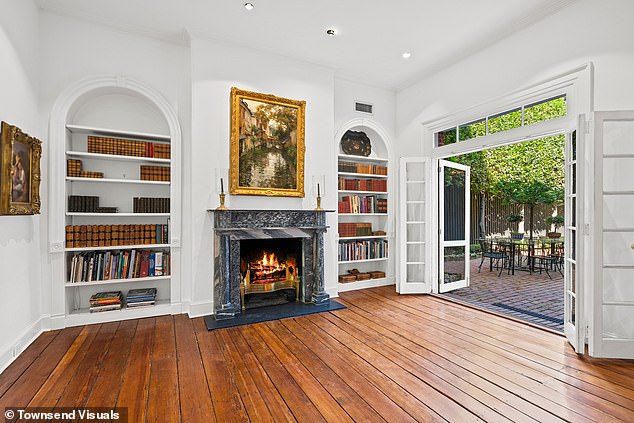 The couple who currently own the home decided it was time to sell now their children had grown-up and moved out