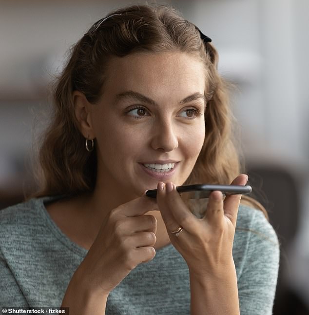 Gen Z are the most likely to hold a phone in their palm while speaking into the microphone - the Proudhailer style (pictured, stock image) popularised by contestants on hit BBC show The Apprentice