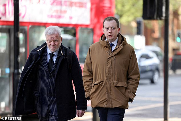 Cash (not pictured) and Berry (pictured right) were set to face trial this month, but proceedings against them were stopped after the Crown Prosecution Service said it could 'no longer proceed to trial' due to a lack of evidence