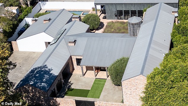 In the book she wrote about her home, she revealed that the inspiration to purchase that particular property was the famous children's fable, The Three Little Pigs. She wrote in her book: 'I knew I was going to live in a brick house when I grew up'