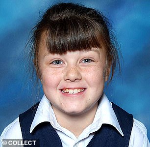Karen begged officials for a donation to help fund the 'search' for her missing nine-year-old daughter Shannon (above) whose kidnap she had faked - and for which she was jailed over