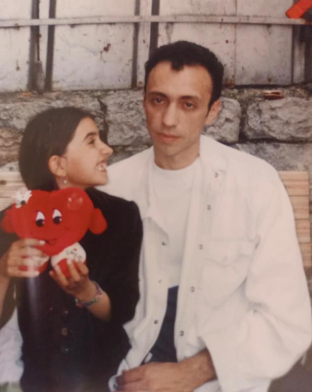 Stella's father, Venelin, before he left her to follow his 'calling' as a priest