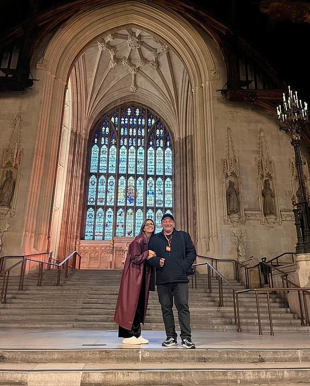 Stella's stepdad Dobri visits her for the first time in London