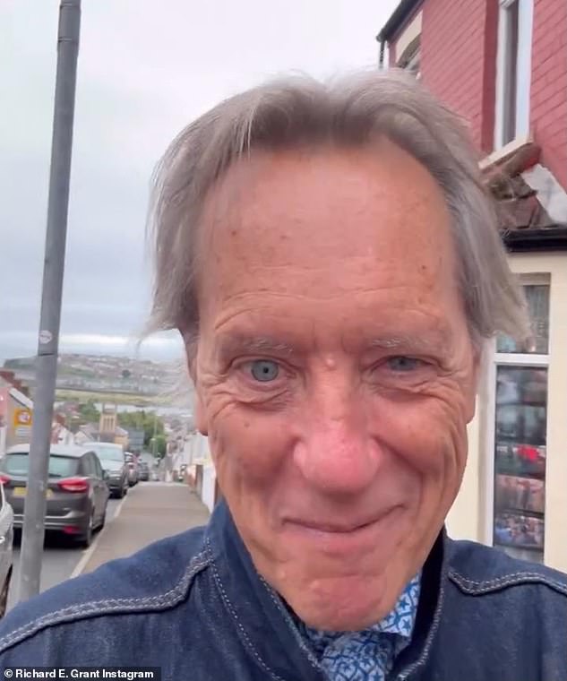 He was overcome with emotion as he was treated to a tour of the Gavin & Stacey filming locations in Wales