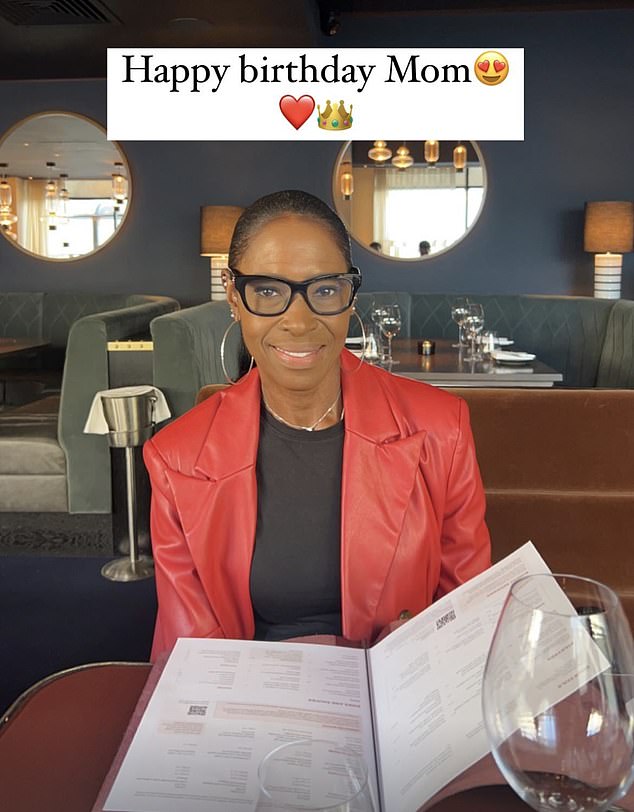 Concern is increasing within Dortmund at the impact the domestic troubles in the Bellingham family is having on Jobe, who is said to be particularly close to Denise (above)